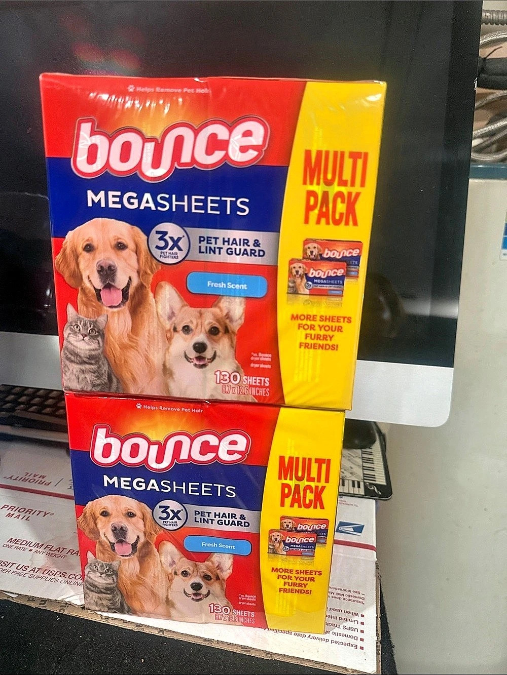 Bounce MegaSheets Multi Pack Fresh Scent 130 Sheets